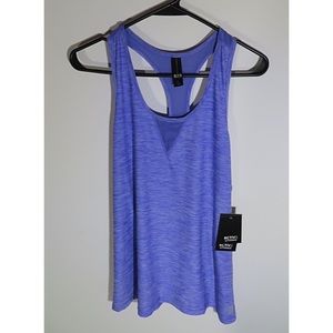 Brand new purple track back tank